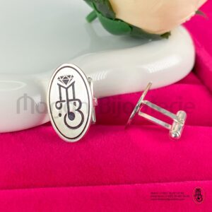 Echantillon Bouton Manchette Marjan Bijouterie argent
