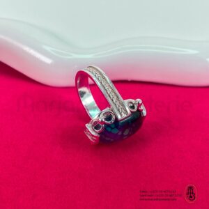 Bague aqiqa argent