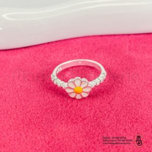 bague en argent pour enfant