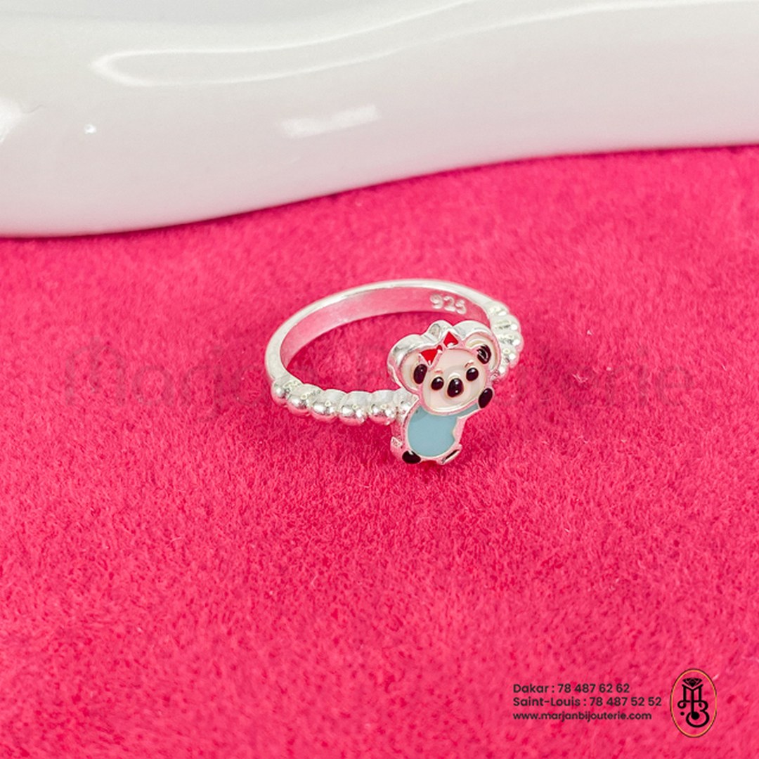 Bague en argent pour enfant
