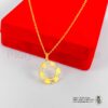 Collier prénom en argent Dore