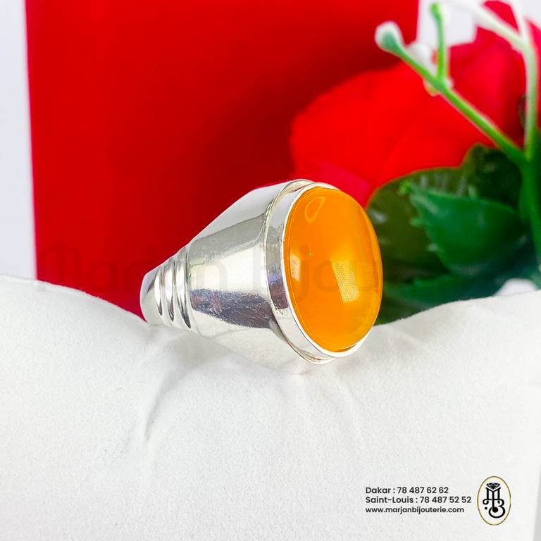 Bague aqiqah en argent