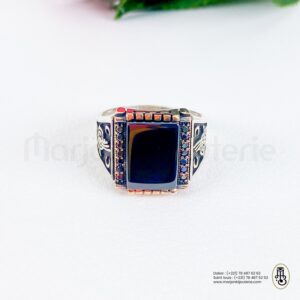 Bague Aqiqa en argent