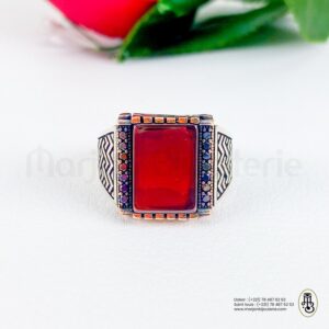 Bague Aqiqa en argent