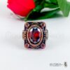 Bague aqiqa en argent