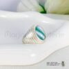 Bague aqiqah en argent