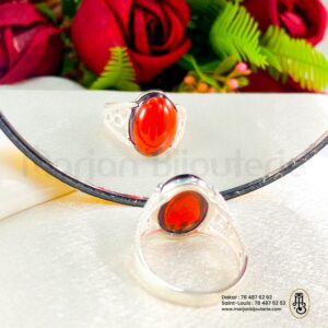 Bague aqiqah en argent