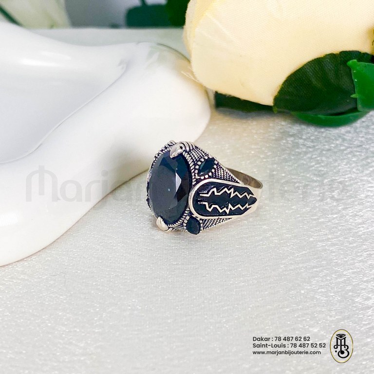 Bague aqiqah en argent