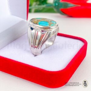 Bague aqiqa en argent