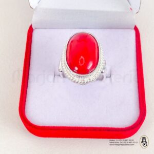 Bague aqiqa en argent