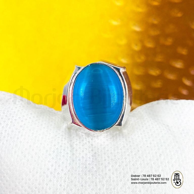 Bague aqiqah en argent