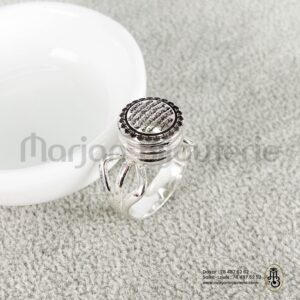 Bague aqiqah en argent personnalise
