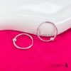 Boucle d'oreille enfant en argent