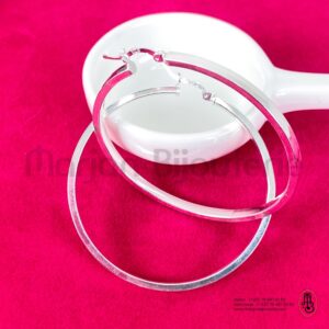 Boucle d'oreille créole en argent