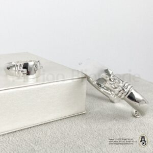 Ensemble bracelet / bague en argent adulte