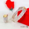 Ensemble bracelet / bague en Or Argent personnalise homme