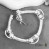 Fétiche en argent pour Homme
