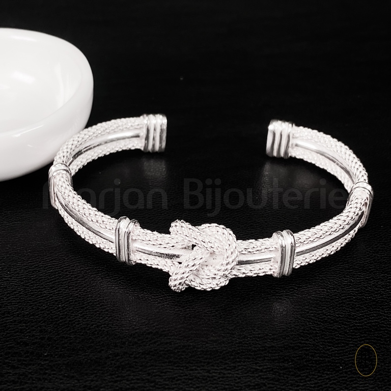 Bracelet en argent femme