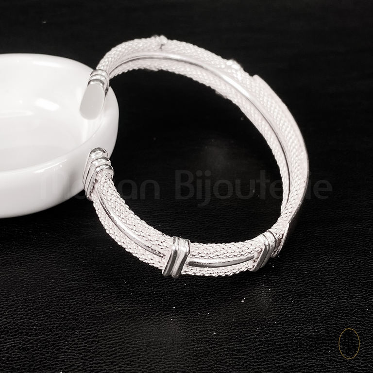 Bracelet / bague en argent femme