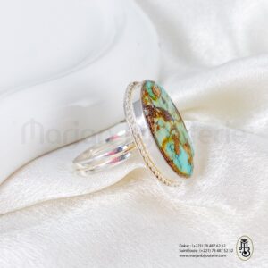 Bague aqiqa en argent