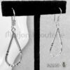 Boucle d'oreille en argent