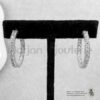 Boucle d'oreille en argent