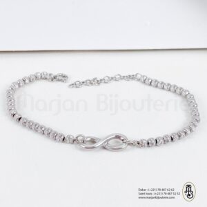 Gourmette en argent