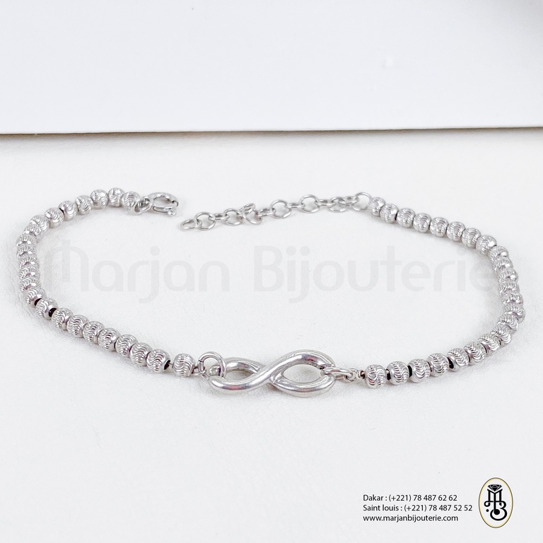 Gourmette en argent