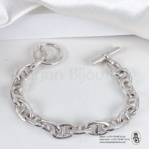 Gourmette en argent