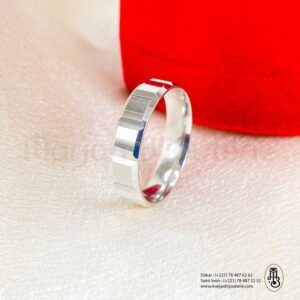 Bague alliance en argent