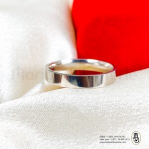 Bague alliance en argent