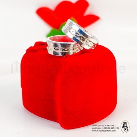 Alliance en Argent pour Couple