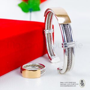 Bracelet / bague Or Argent femme