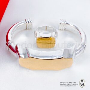 Bracelet / bague Or Argent femme