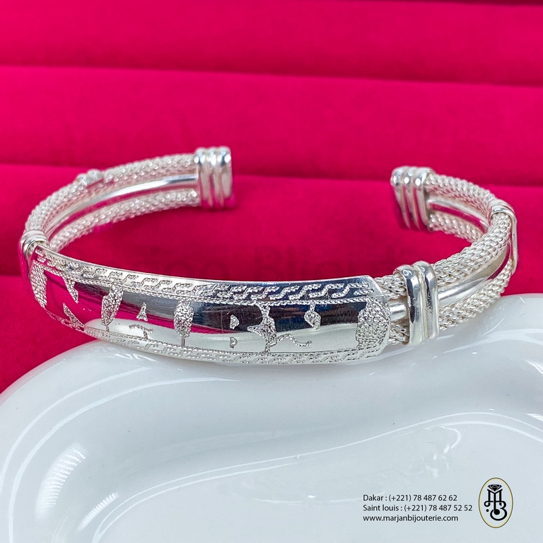 Bracelet Personnalisé en Argent adulte