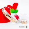 Ensemble Bracelet & Bague Personnalisés en Or-Argent femme
