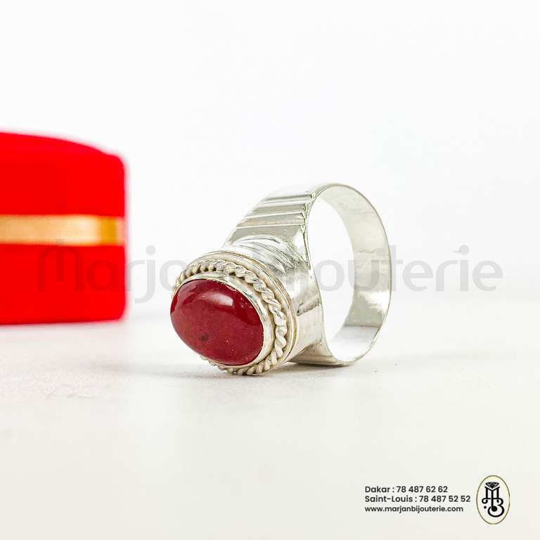 Bague aqiqah en argent