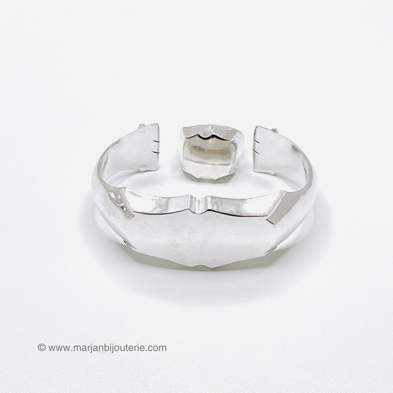 Bracelet et Bague en Argent femme