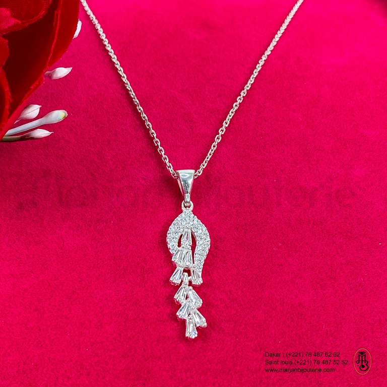Chaine pendentif en argent