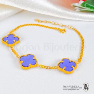 Fetiche Van Clef en argent rhodier
