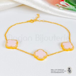 Fetiche Van Clef en argent rhodier