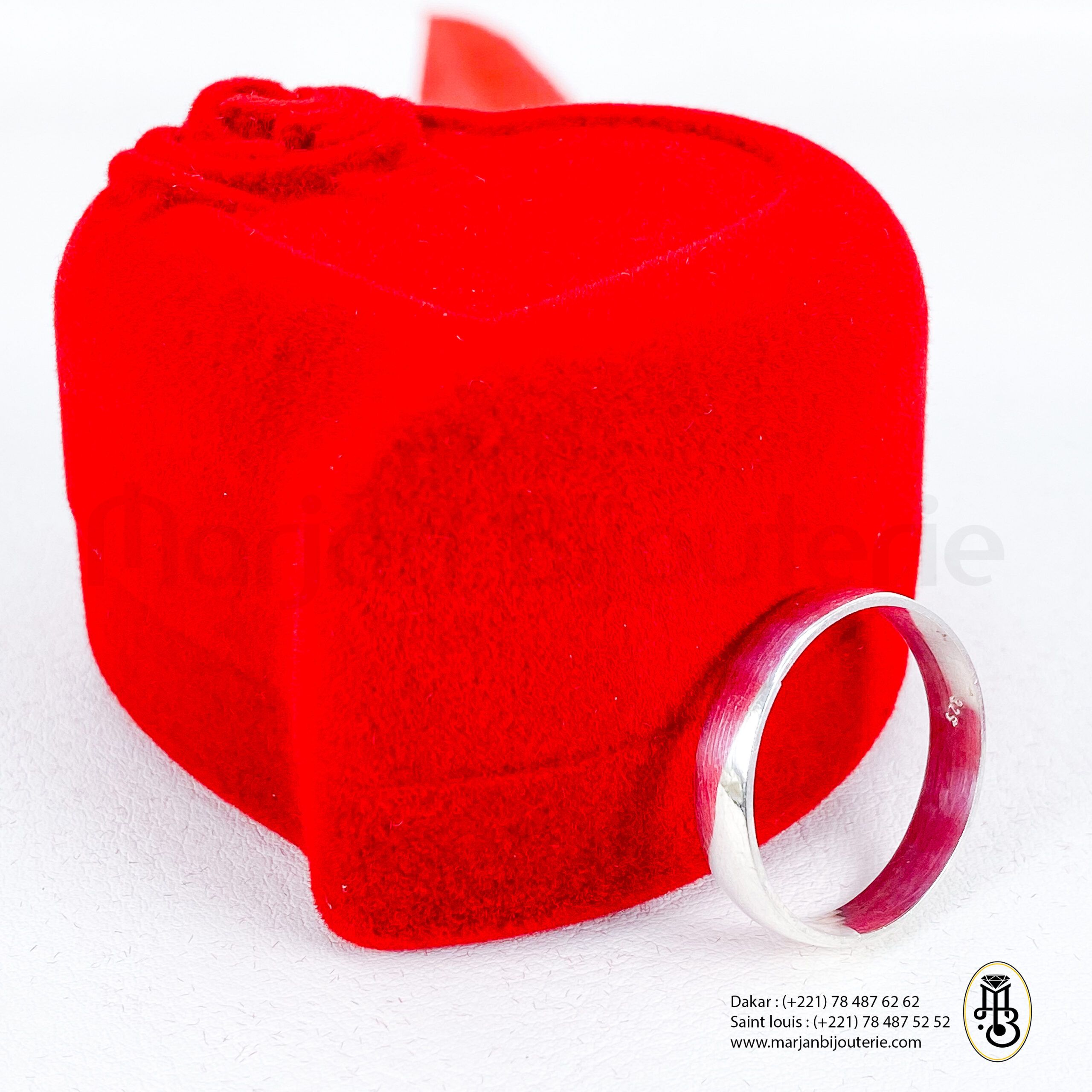 Bague Alliance pour Homme en Argent