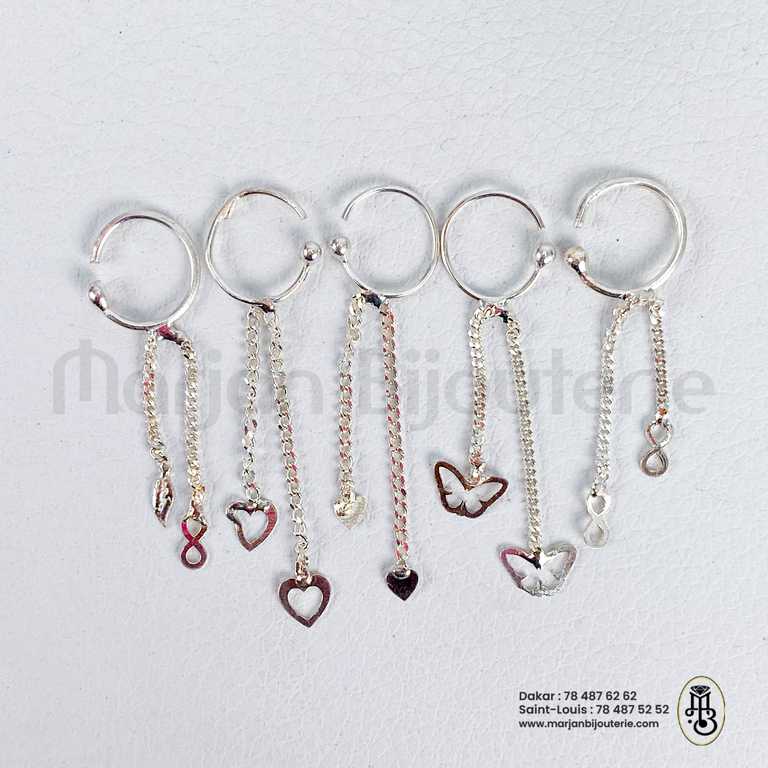 piercing nez en argent