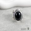 Bague aqiqa en argent
