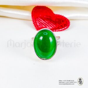 Bague aqiqa en argent