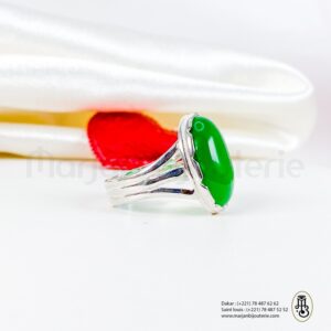 Bague aqiqa en argent