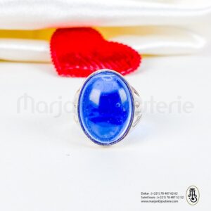 Bague aqiqa en argent