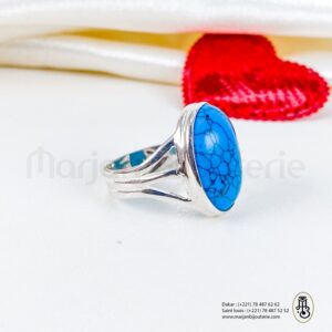 Bague aqiqa en argent