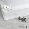 Bouton Machette Personnalisé en argent