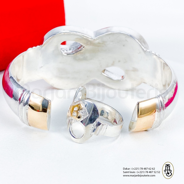 Bracelet / bague Or Argent